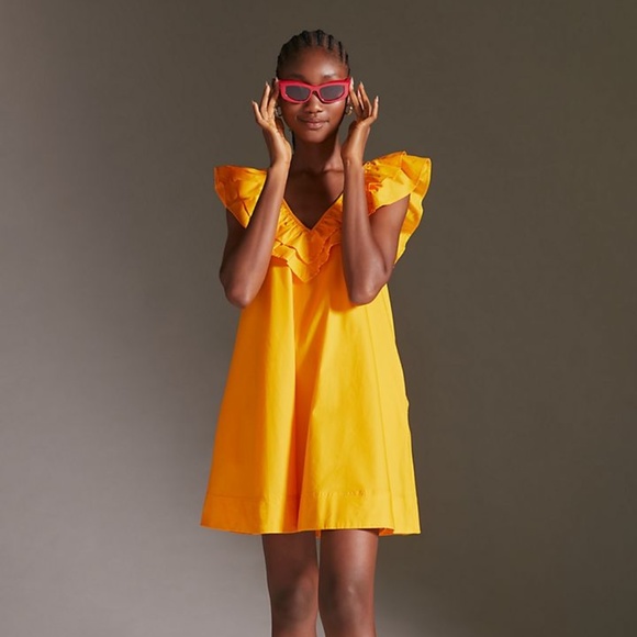 NWT! MAUVE RUFFLE TUNIC DRESS - Picture 5 of 6